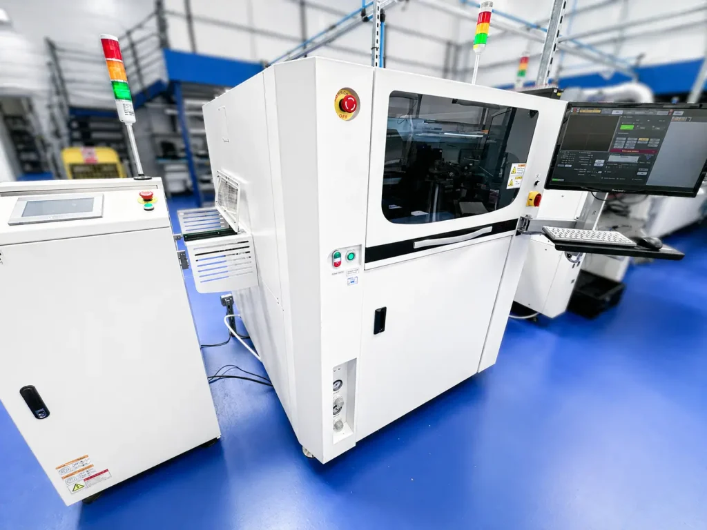 Roscan Automated Solder Paste Application