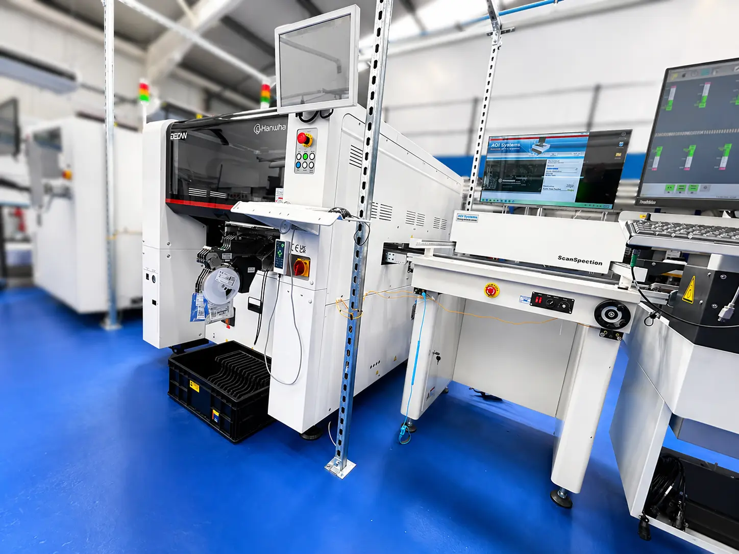 Roscan SMT Line 1 with AOI Inline